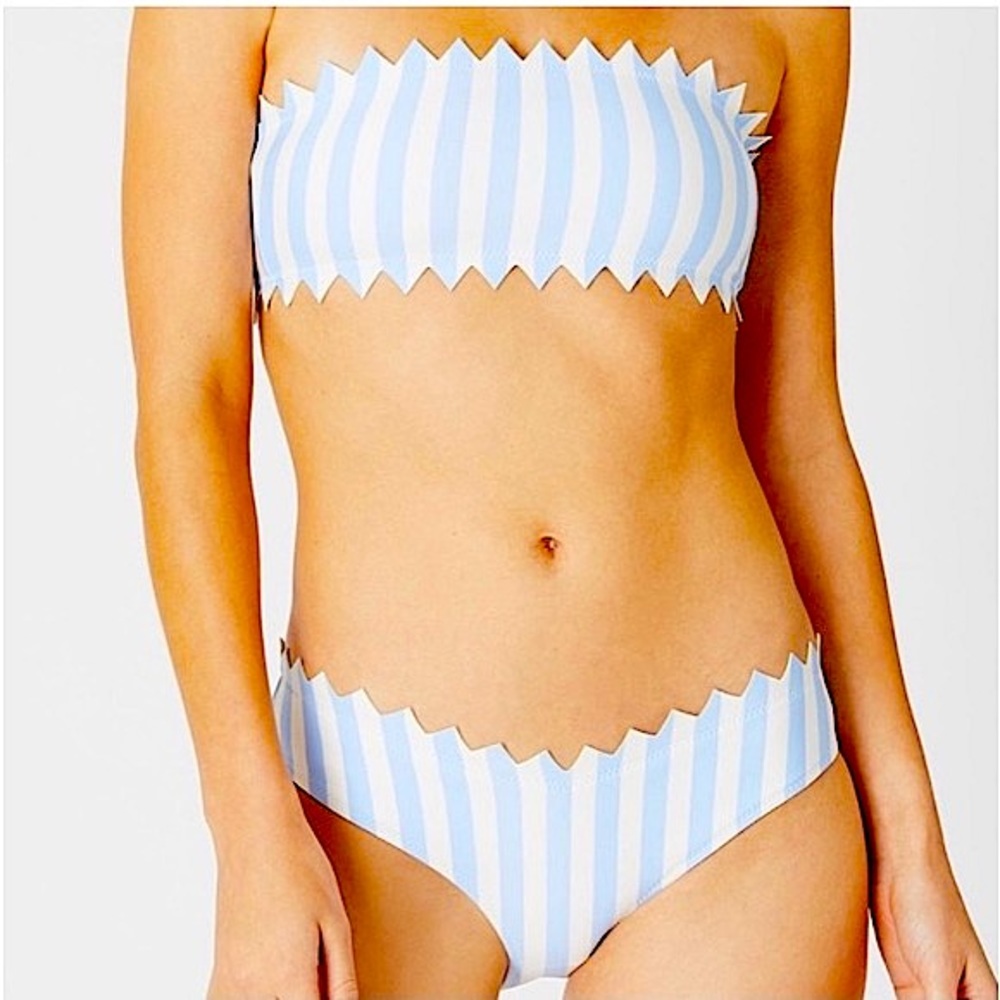 Onia Wilma Astrid Macro Strips Top & Bottom Set Size M